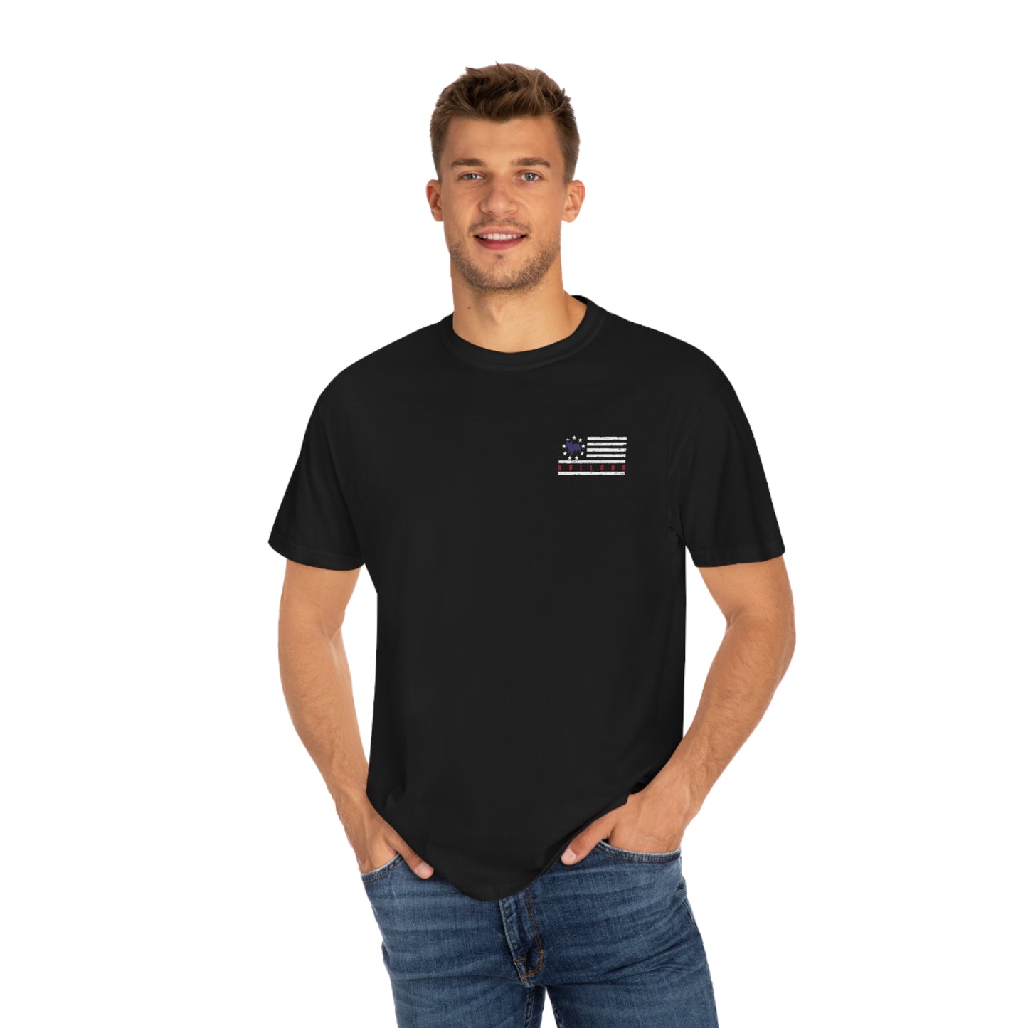Bulldog Unisex Garment-Dyed T-shirt
